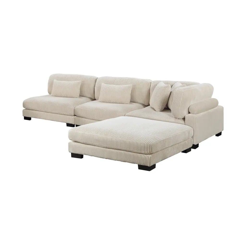 Traverse 4-Piece Modular Sectional with Ottoman — product view