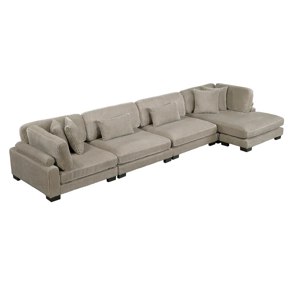 Traverse 4-Piece Modular Sectional with Reversible Chaise — product view