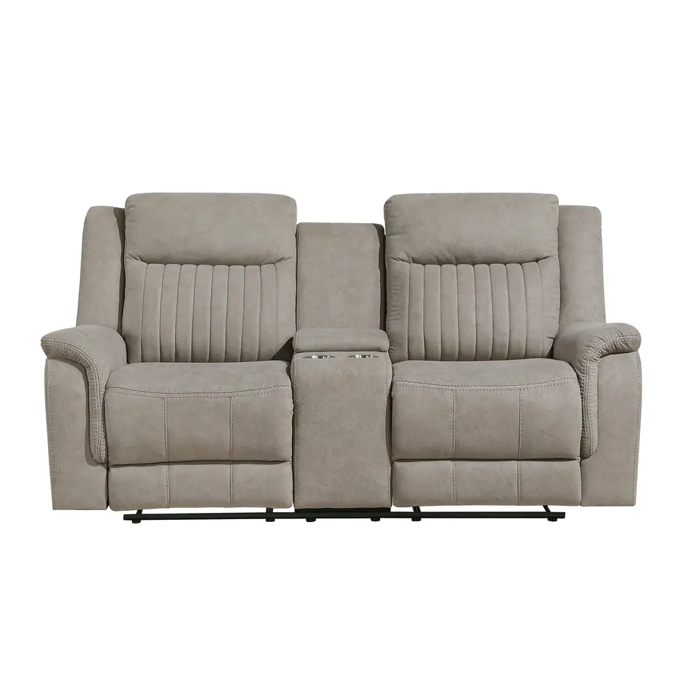 Dean Double Reclining Love Seat with Center Console — product view