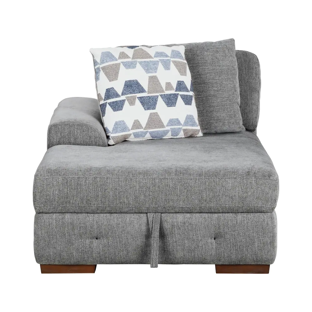 Raife Left Side Chaise with Hidden Storage — product view