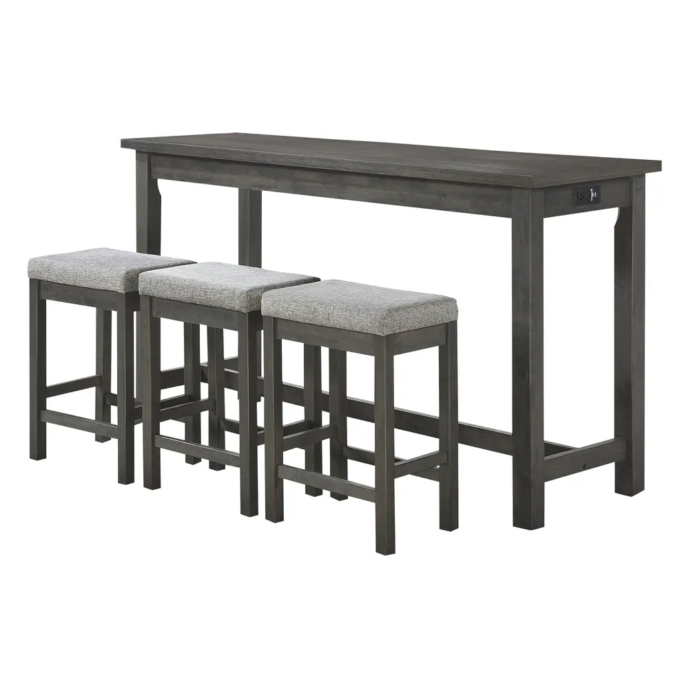 Connected 4-Piece Pack Counter Height Set — product view