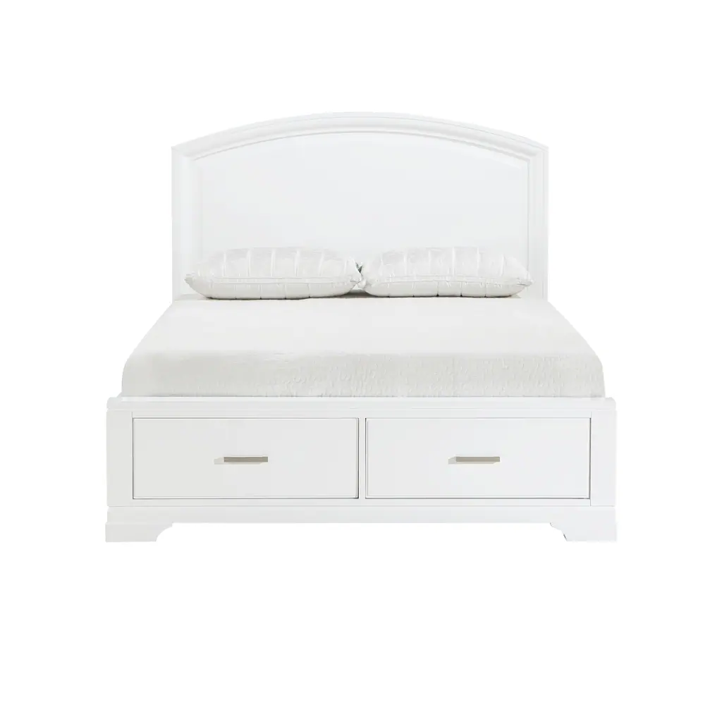 Hudson California King Platform Bed with Footboard Storage — product view