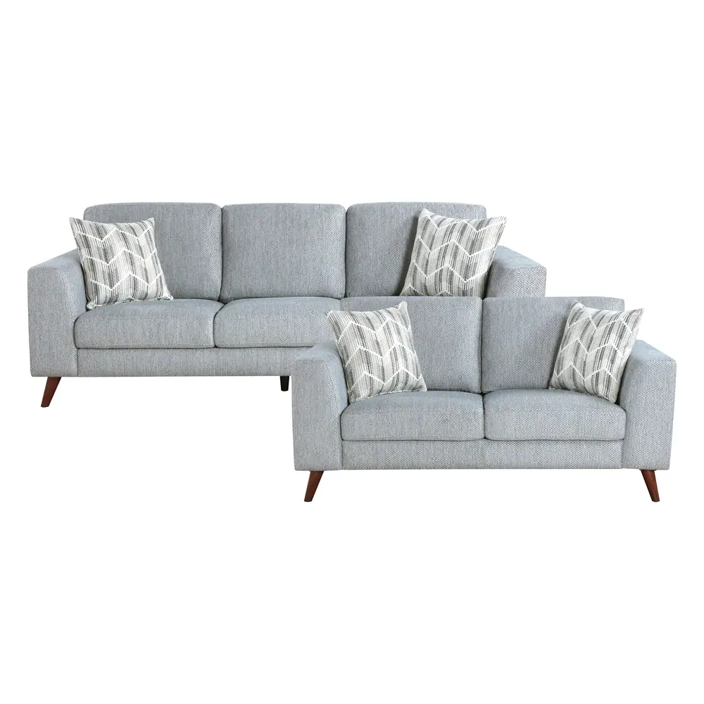 Broadway 2pc Set: Sofa, Love — product view