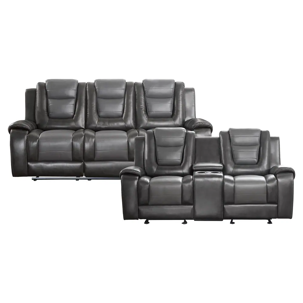 Briscoe 2pc Set: Sofa, Love — product view