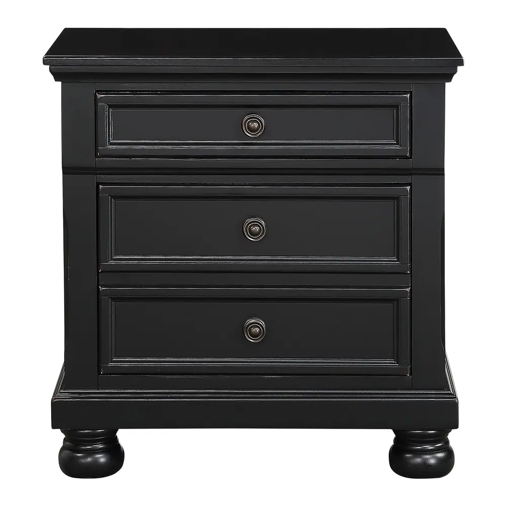 Laurelin Night Stand, Hidden Drawer — product view