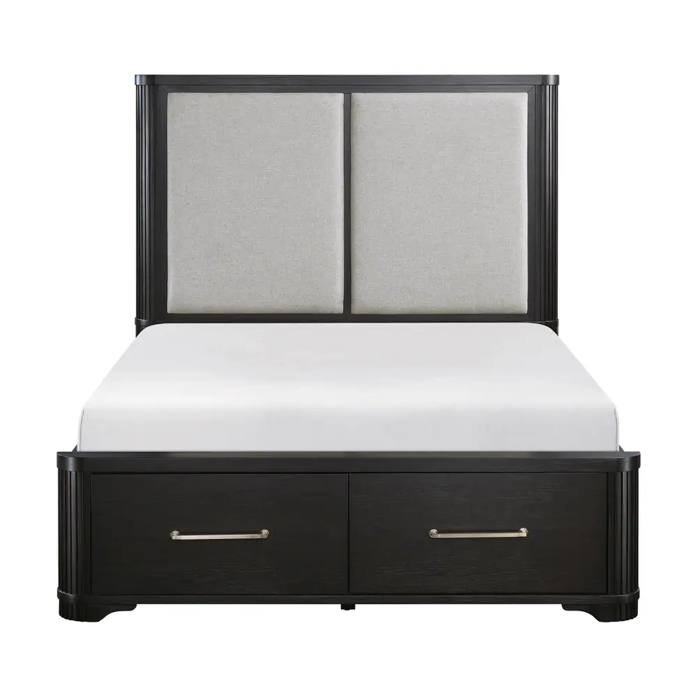 Gilbert California King Platform Bed with Footboard Storage — product view