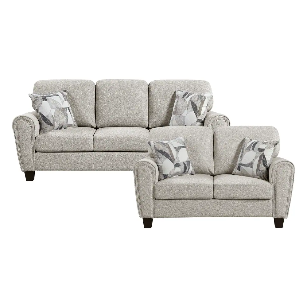 Lemond 2pc Set: Sofa, Love — product view