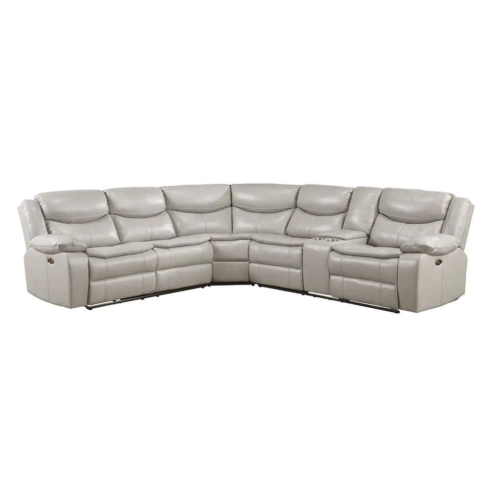 Fargo 3-Piece Power Reclining Sectional with Right Console — product view
