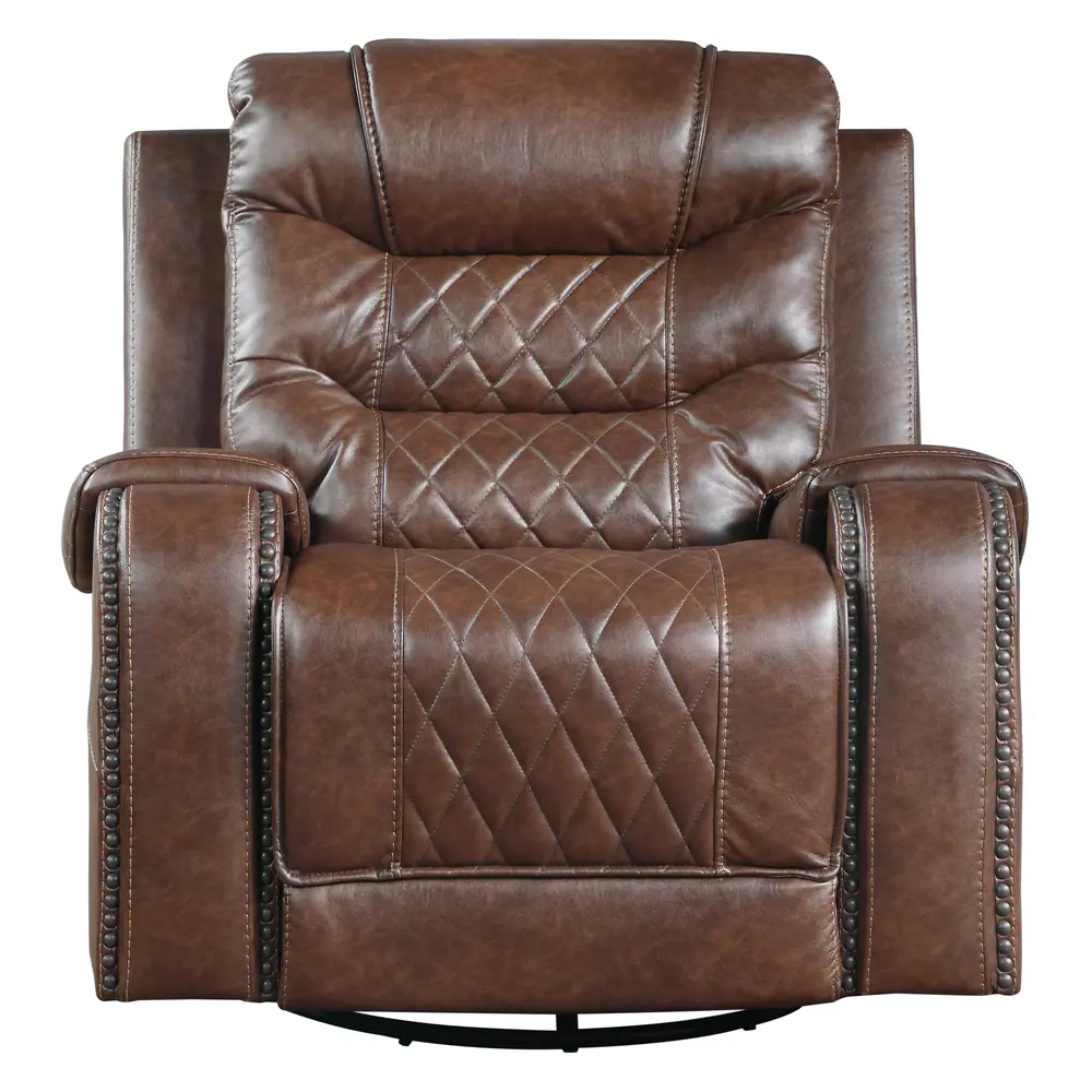 Putnam Swivel Glider Reclining Chair — product view