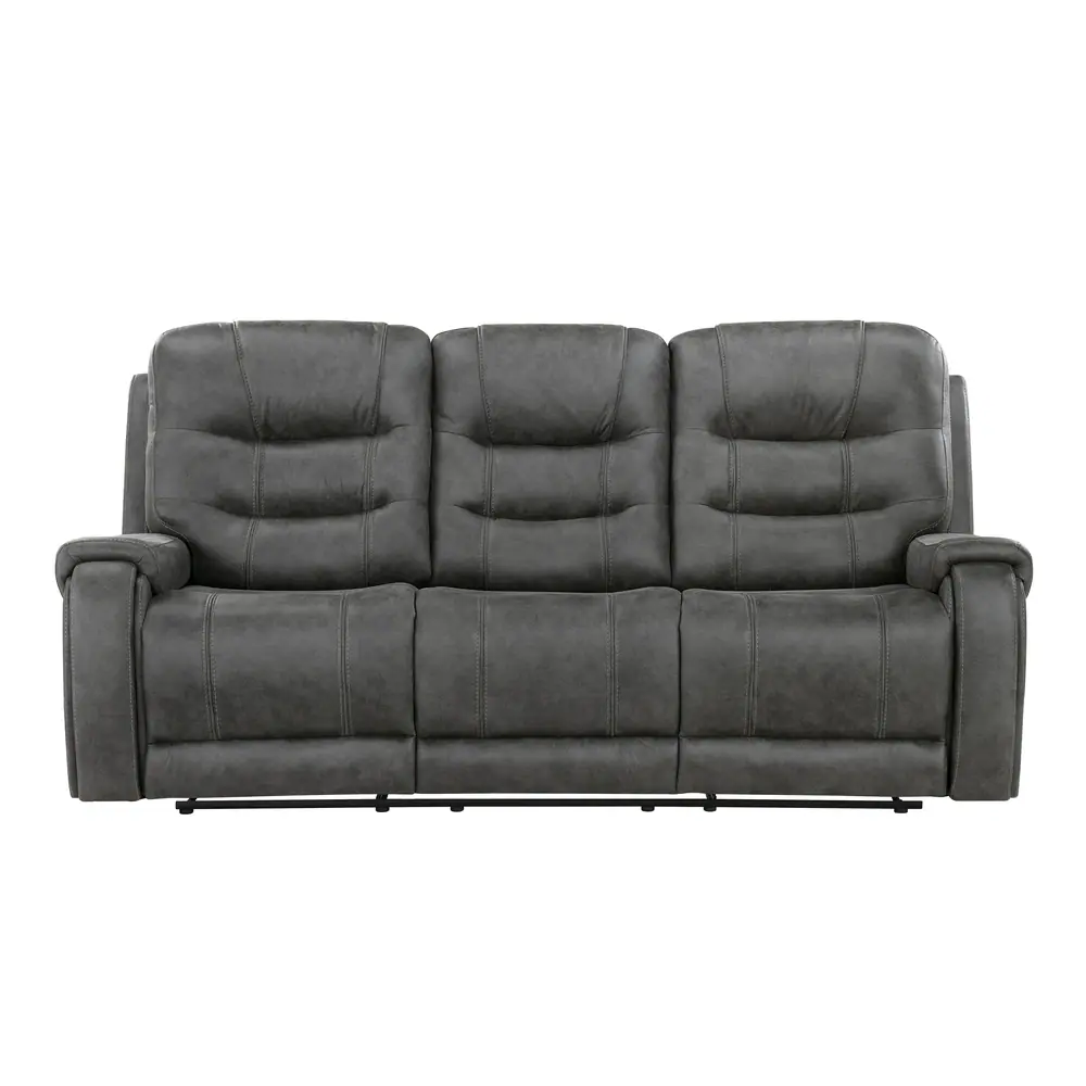 Oberon Double Reclining Sofa — product view