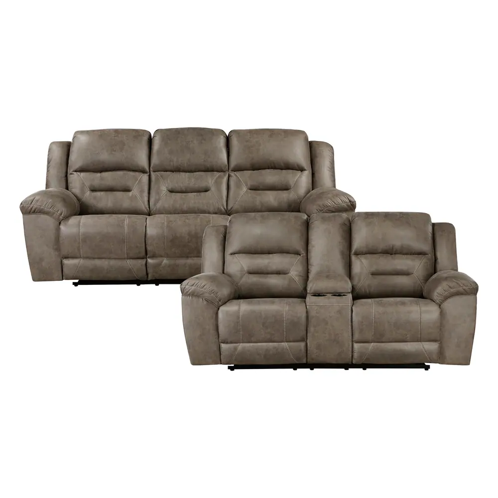 Hazen 2pc Set: Sofa, Love — product view