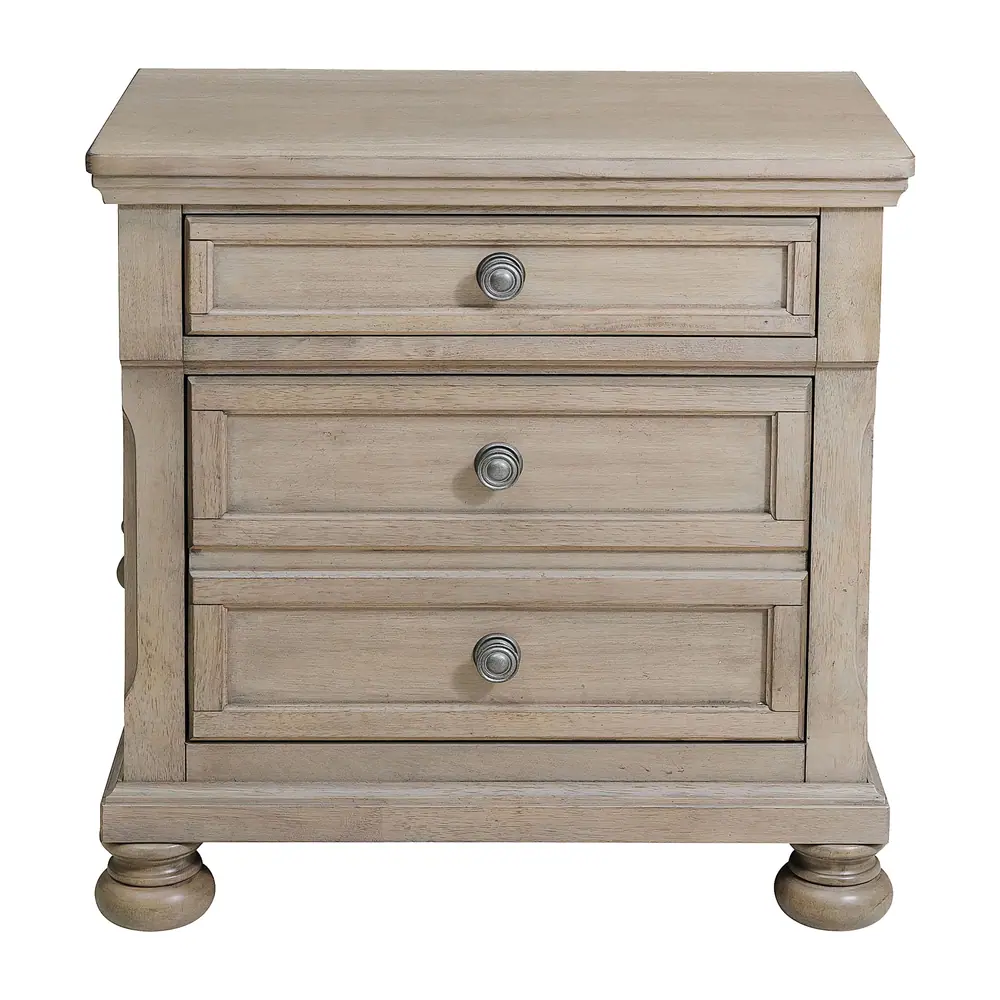Bethel Night Stand, Hidden Drawer — product view