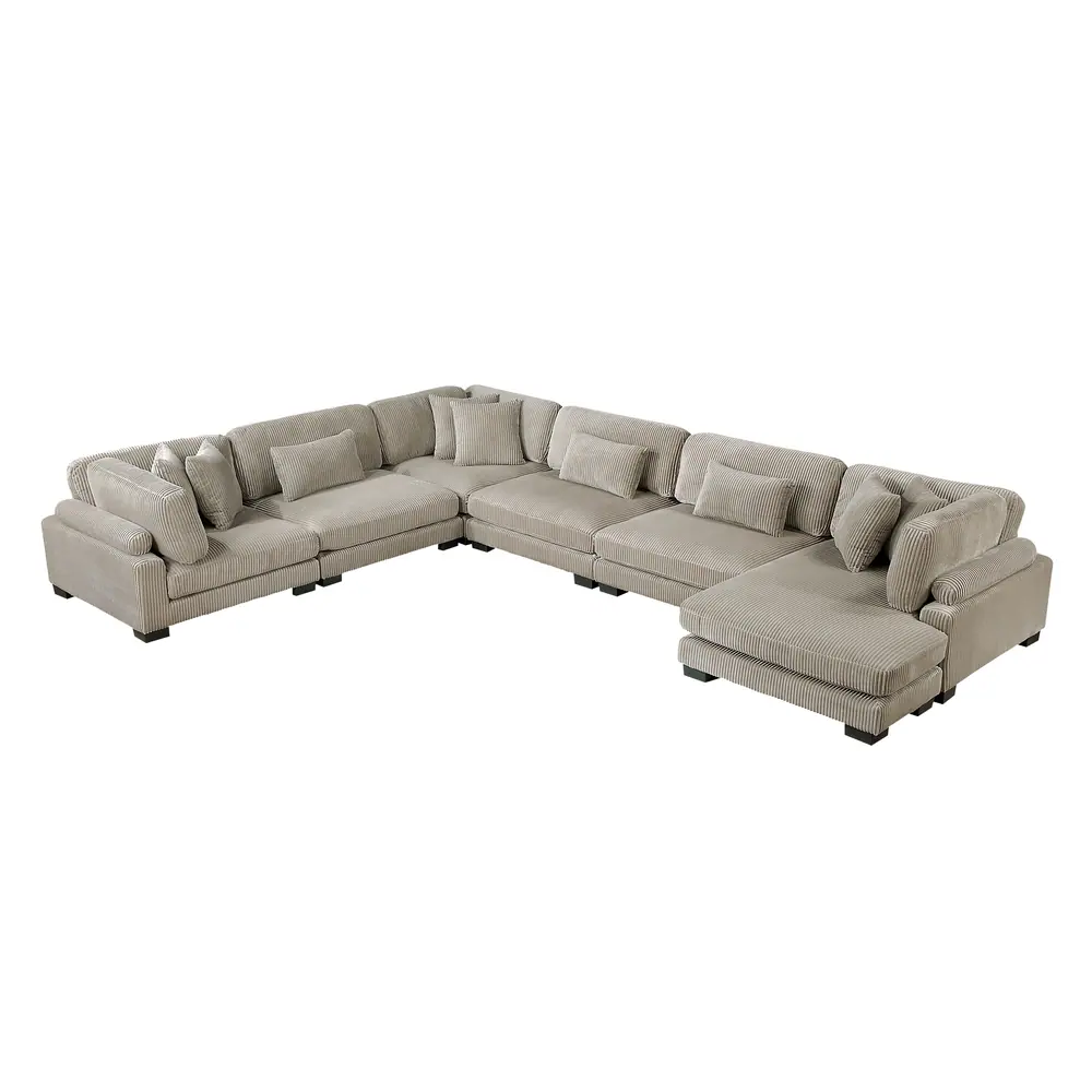 Traverse 6-Piece Modular Sectional with Reversible Chaise — product view