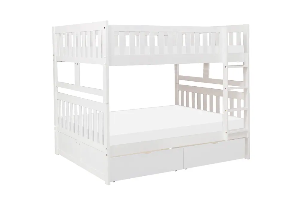 Galen Full/Full Bunk Bed with Storage Boxes — product view