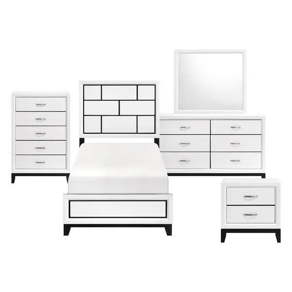 Davi 5-Piece Twin Bedroom Set