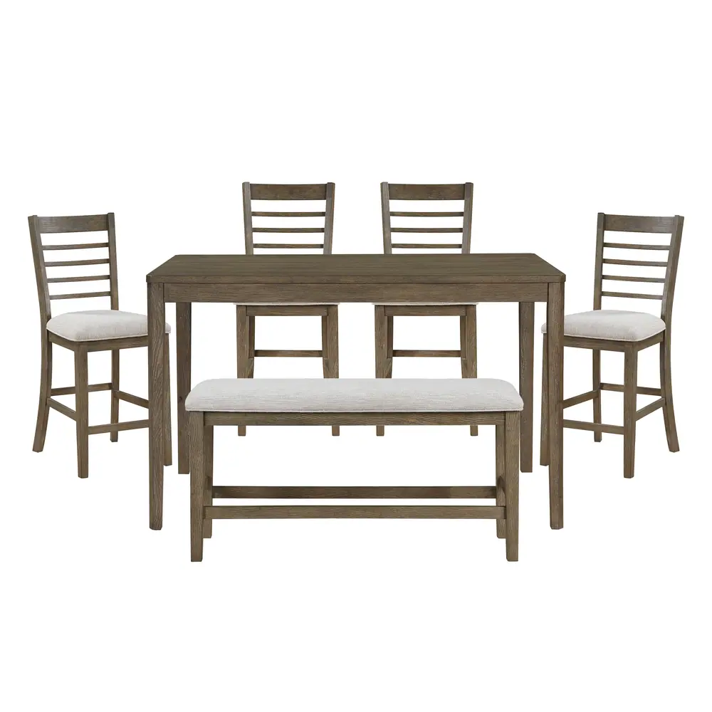 Emilia 6-Piece Pack Counter Height Set — product view