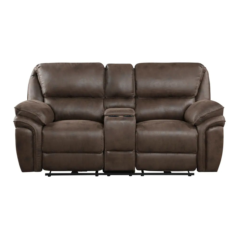 Proctor Power Double Reclining Love Seat with Center Console — product view