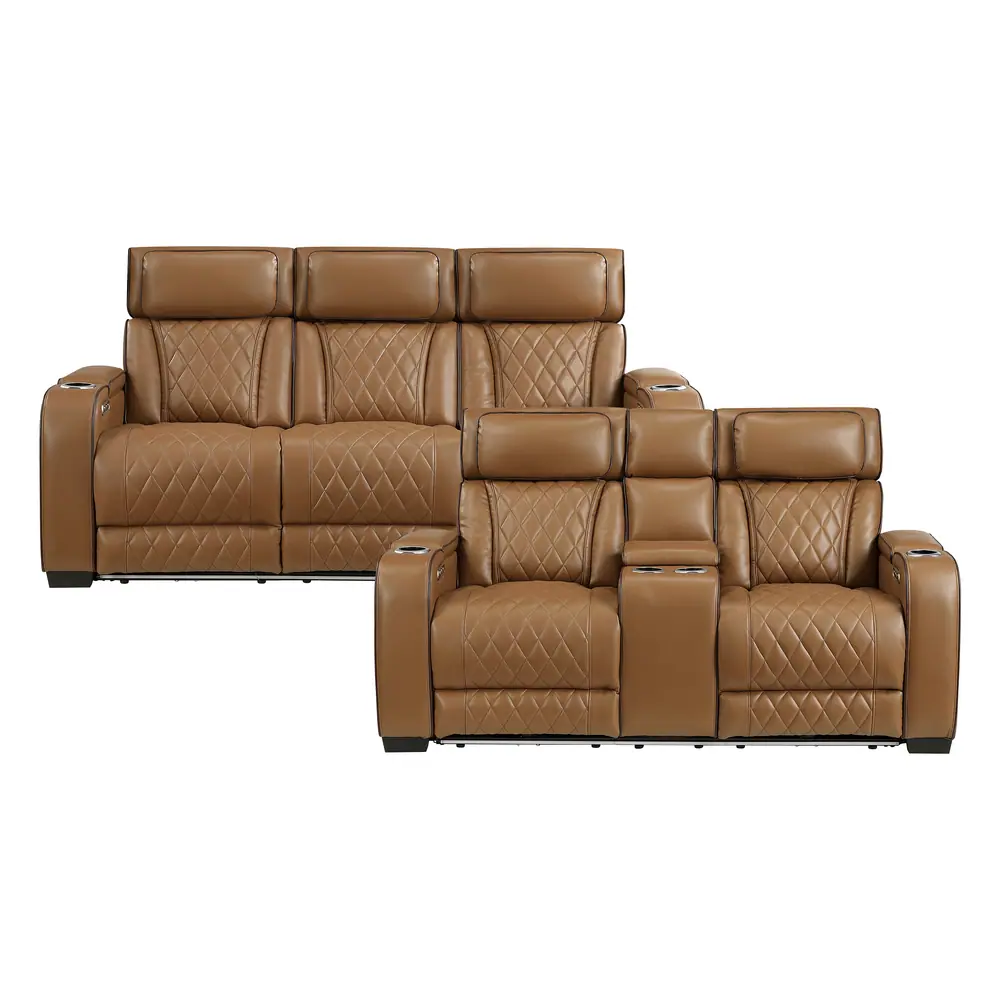 Fairway 2pc Set: Sofa, Love (Power) — product view
