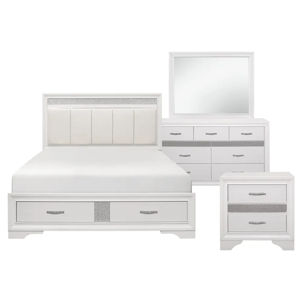 Luster 4-Piece Queen Bedroom Set — product view