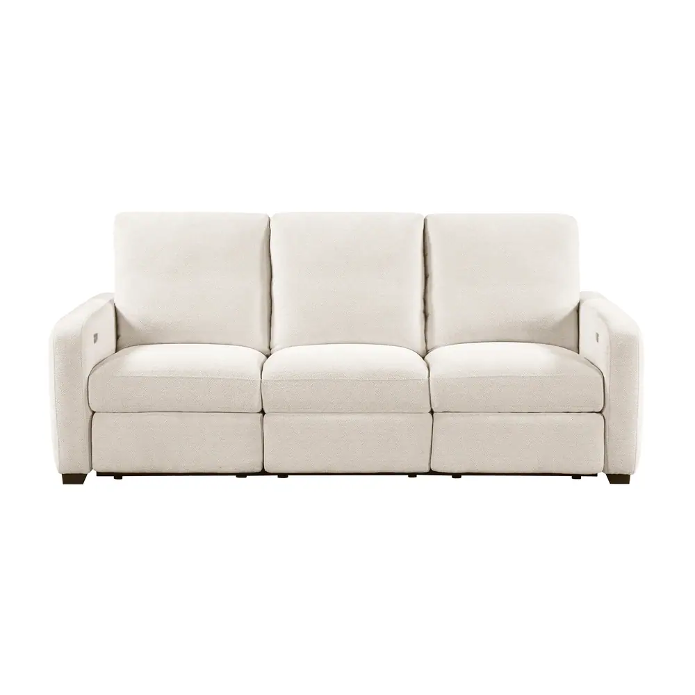 Vera Power Double Reclining Sofa with USB Charging Ports — product view