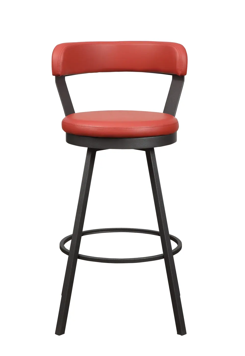Appert Swivel Pub Height Chair, Red — product view