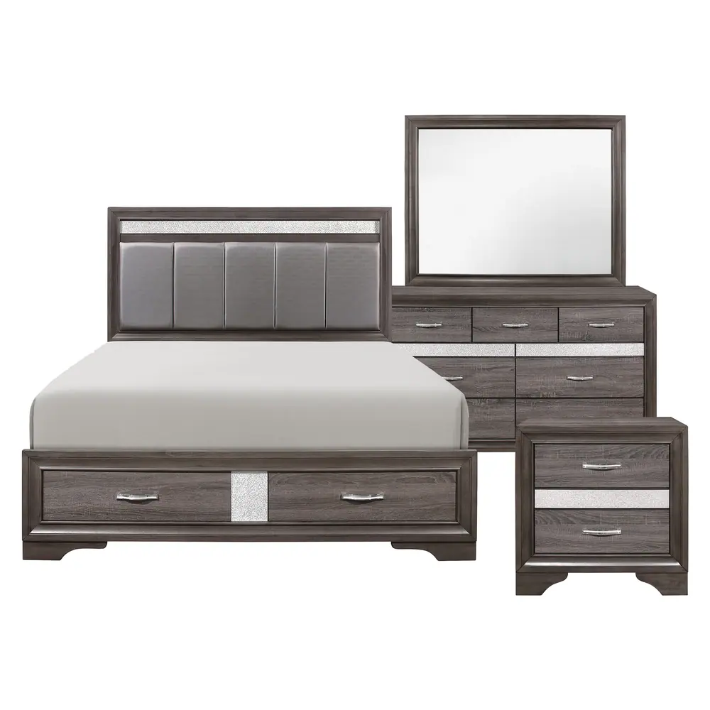 Luster 4-Piece Queen Bedroom Set — product view