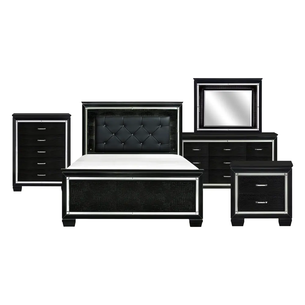 Allura 5-Piece Queen Bedroom Set — product view