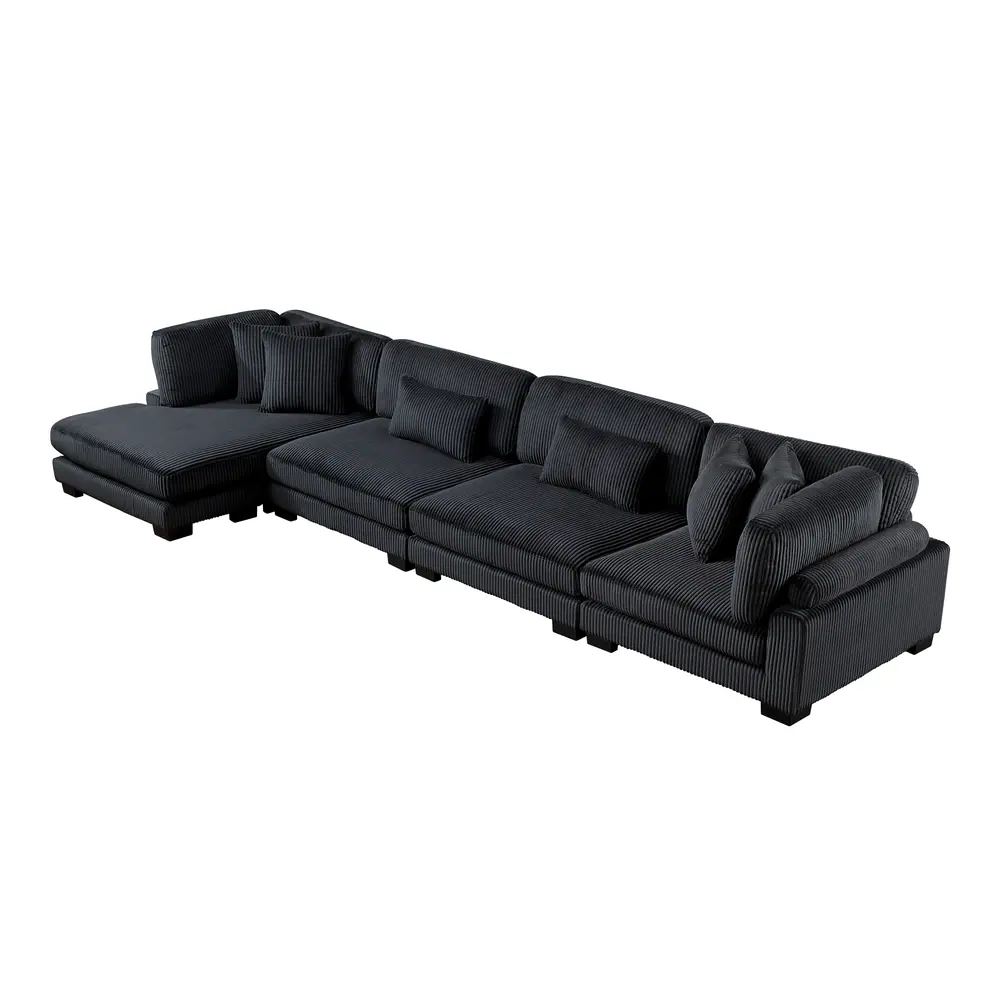 Traverse 4-Piece Modular Sectional with Reversible Chaise — product view