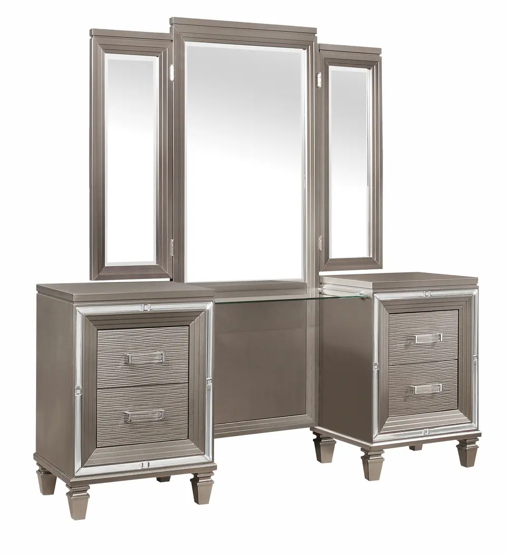 Tamsin Dressing Table with Mirror — product view