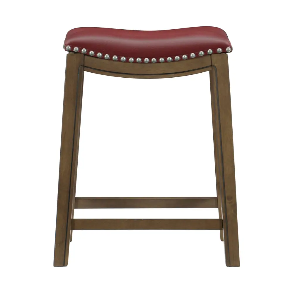 Ordway 24 Counter Height Stool, Red — product view