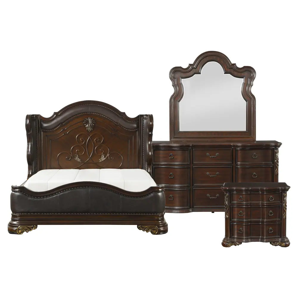 Royal Highlands 4-Piece Queen Bedroom Set — product view