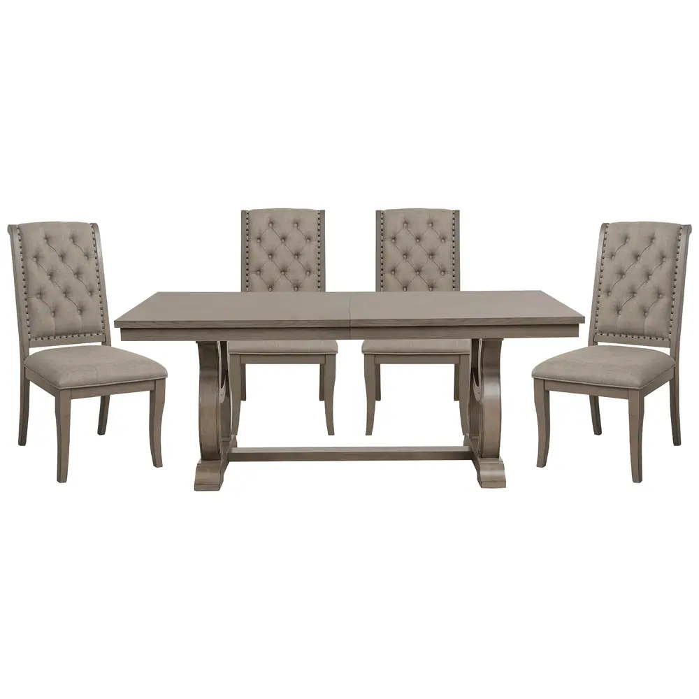Vermillion 5-Piece Dining Set — product view