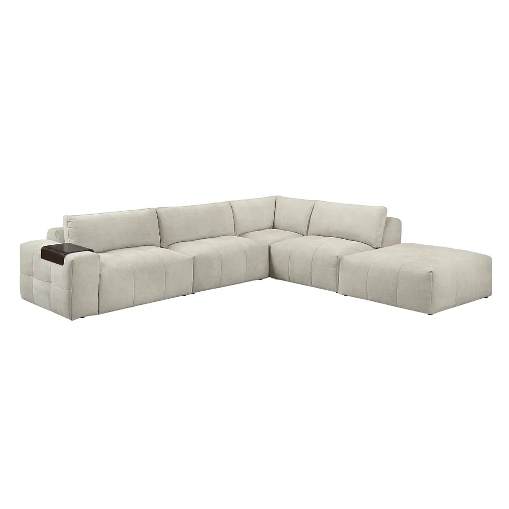 Tidal 5-Piece Modular Sectional with Ottoman — product view