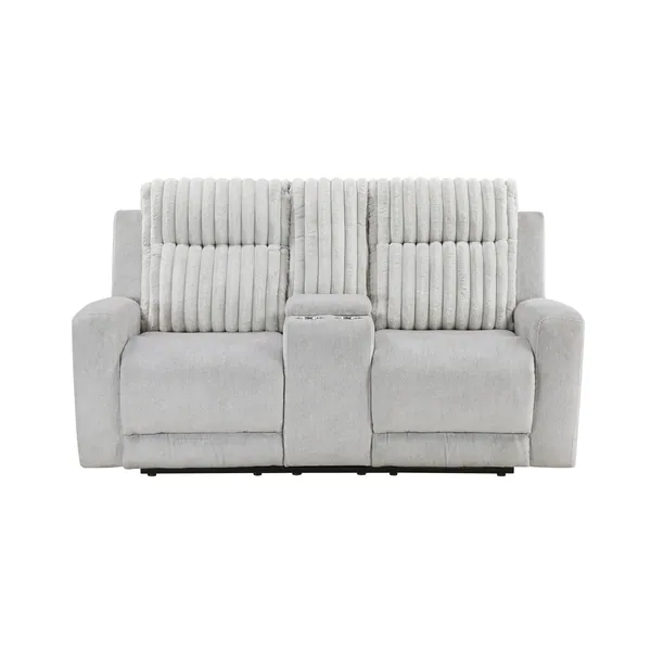 Benton Double Reclining Love Seat with Center Console