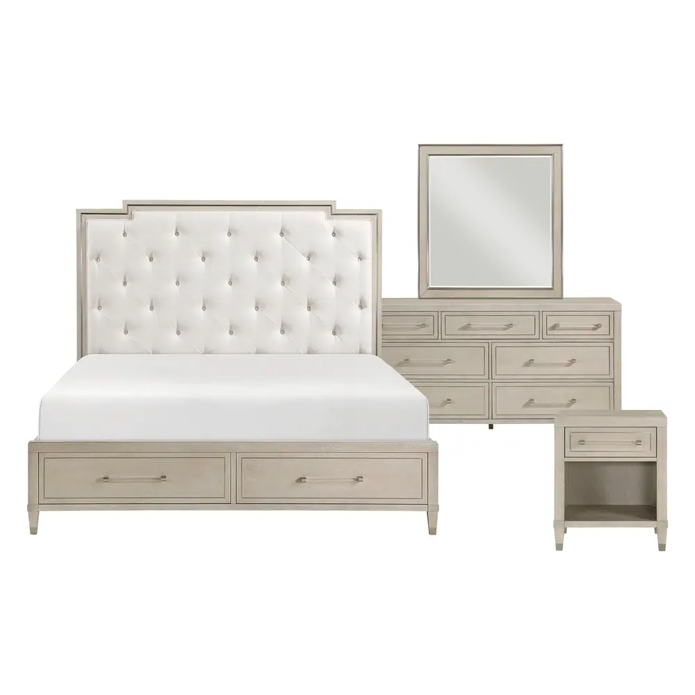 Genoa 4-Piece Queen Bedroom Set — product view