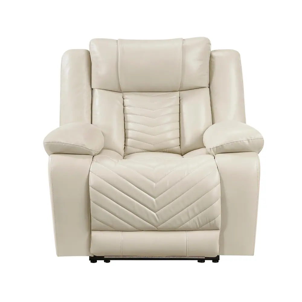 Huron Power Reclining Chair with LED and Charging Ports — product view