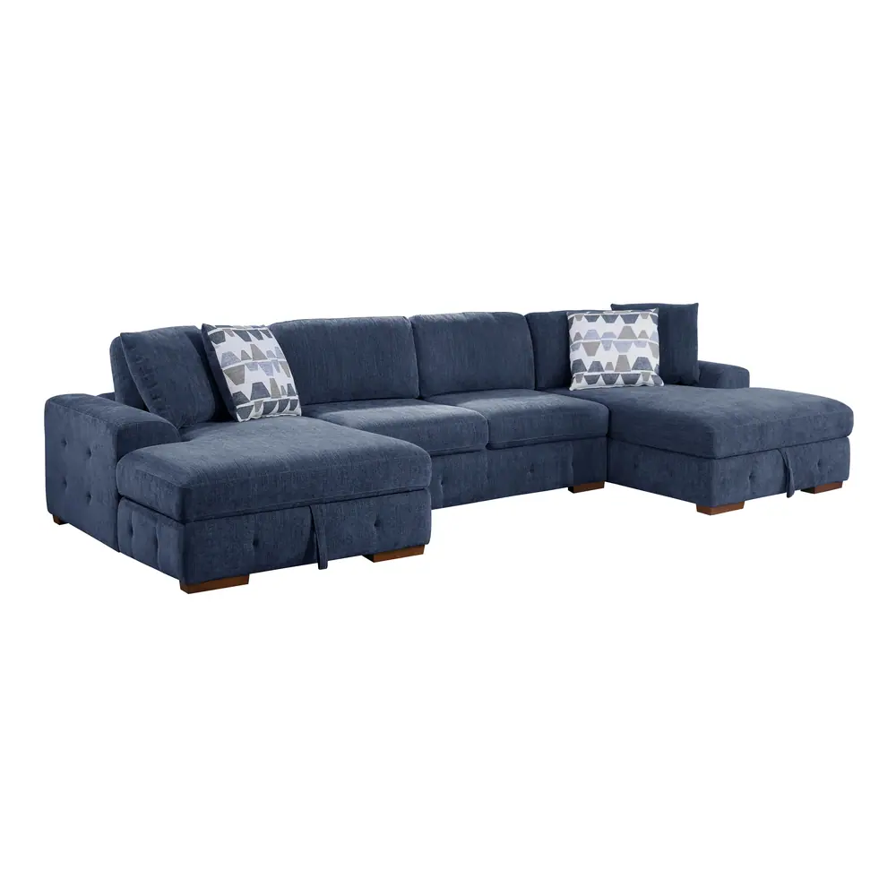 Raife 3-Piece Sectional with Left and Right Chaise — product view