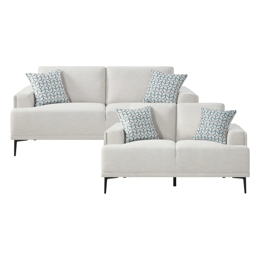 Stride 2pc Set: Sofa, Love — product view