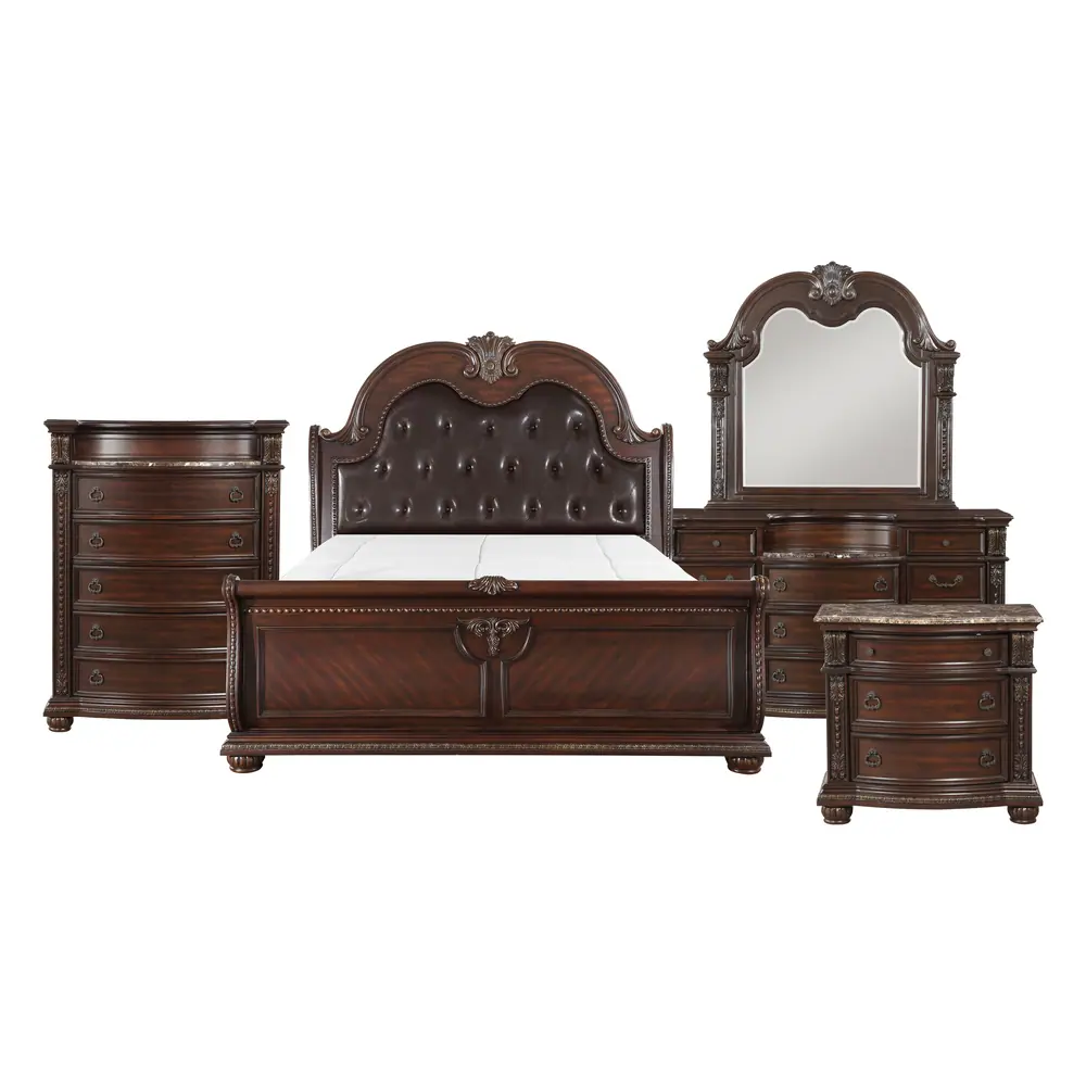Cavalier 5-Piece Queen Bedroom Set — product view