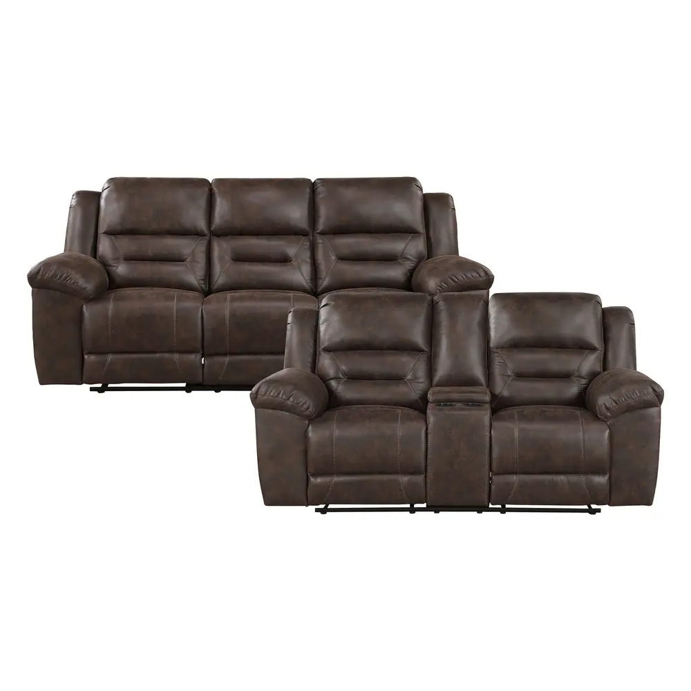 Hazen 2pc Set: Sofa, Love — product view