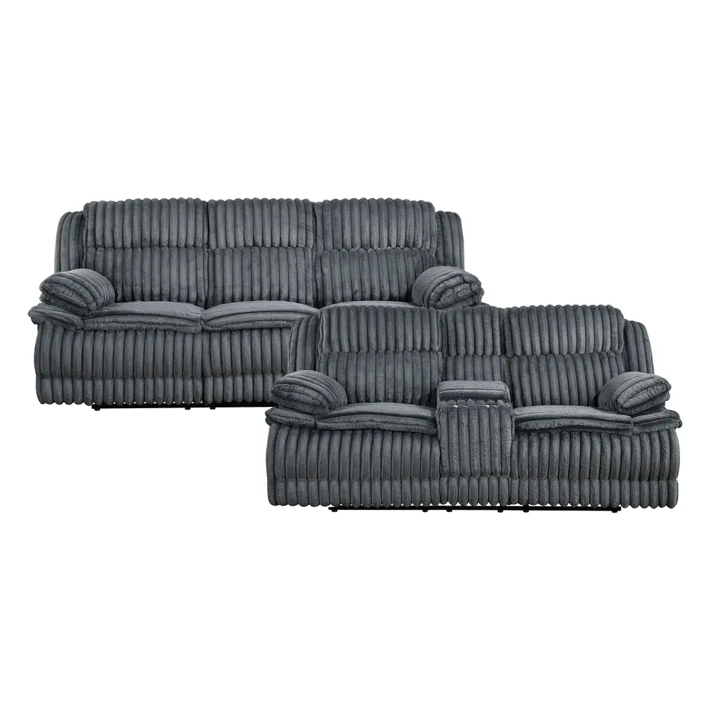 Goodland 2pc Set: Sofa, Love — product view