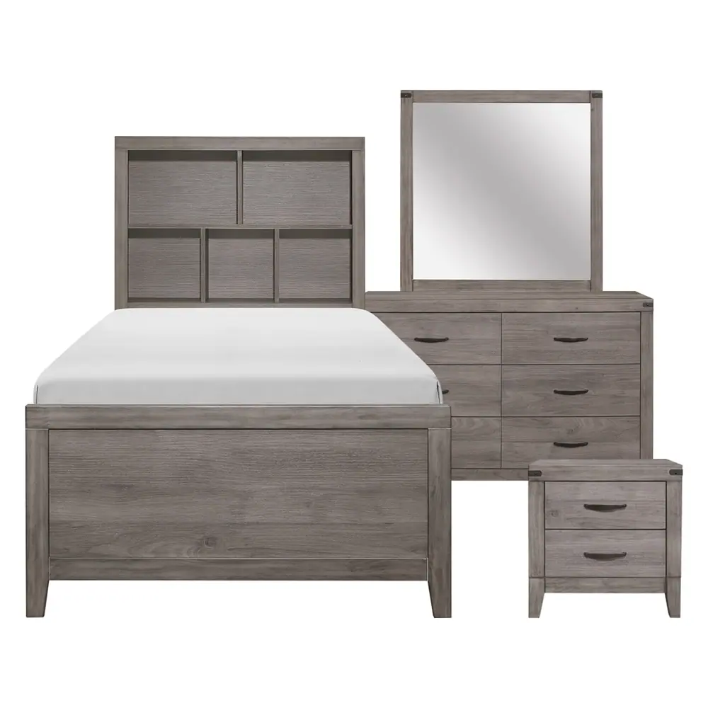 Woodrow 4-Piece Twin Bedroom Set — product view