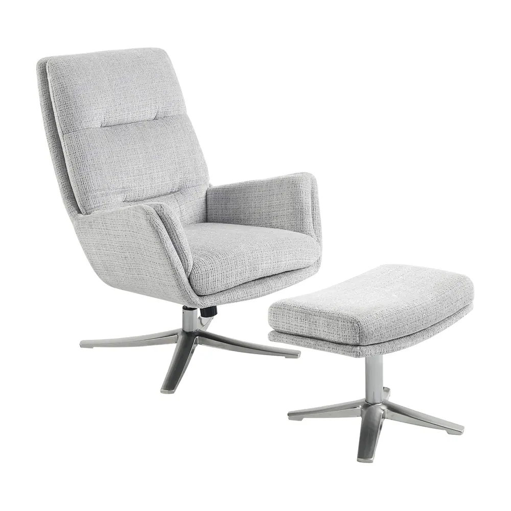 Parker 旋转单椅，带脚凳产品图