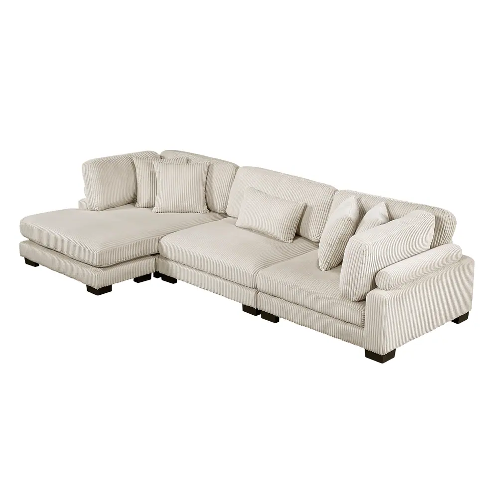 Traverse 3-Piece Modular Sectional with Reversible Chaise — product view
