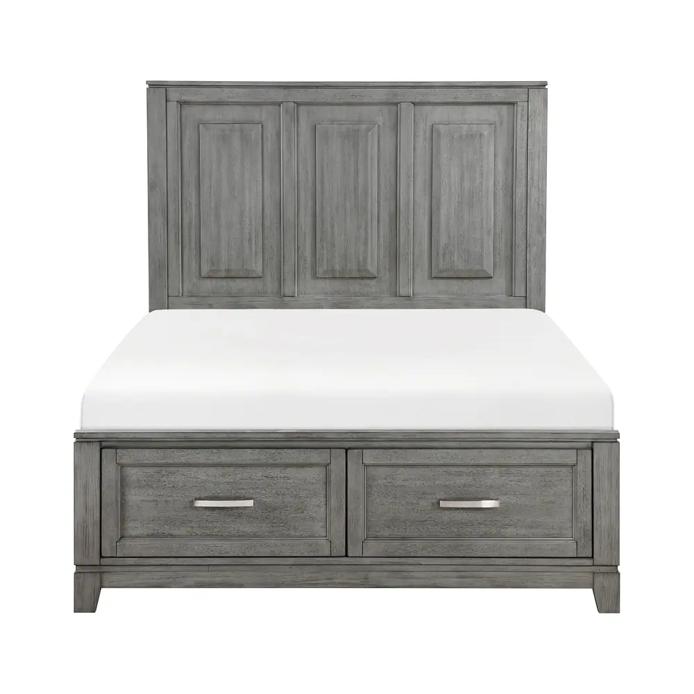 Garretson Full Platform Bed with Footboard Storage — product view