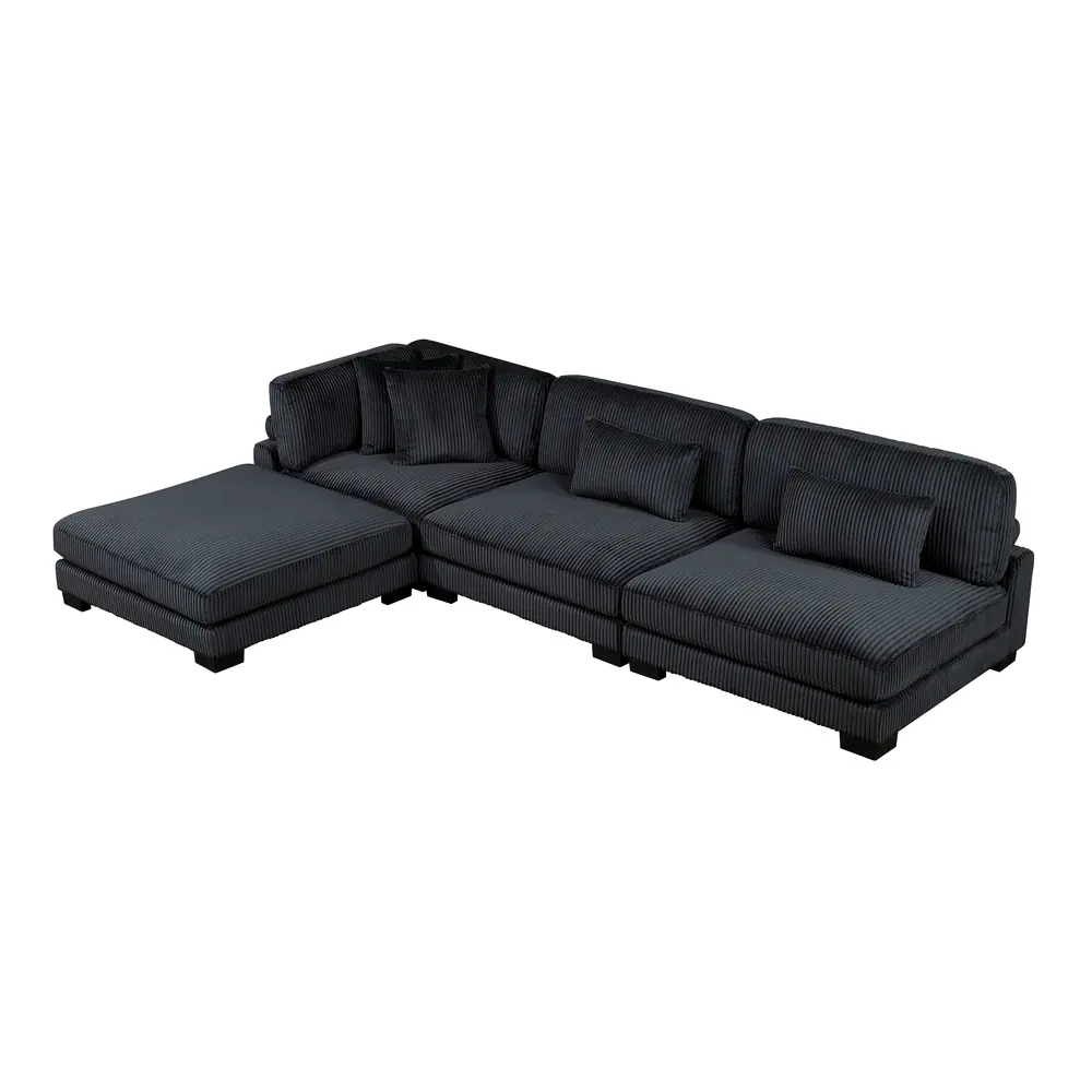 Traverse 4-Piece Modular Sectional with Ottoman — product view